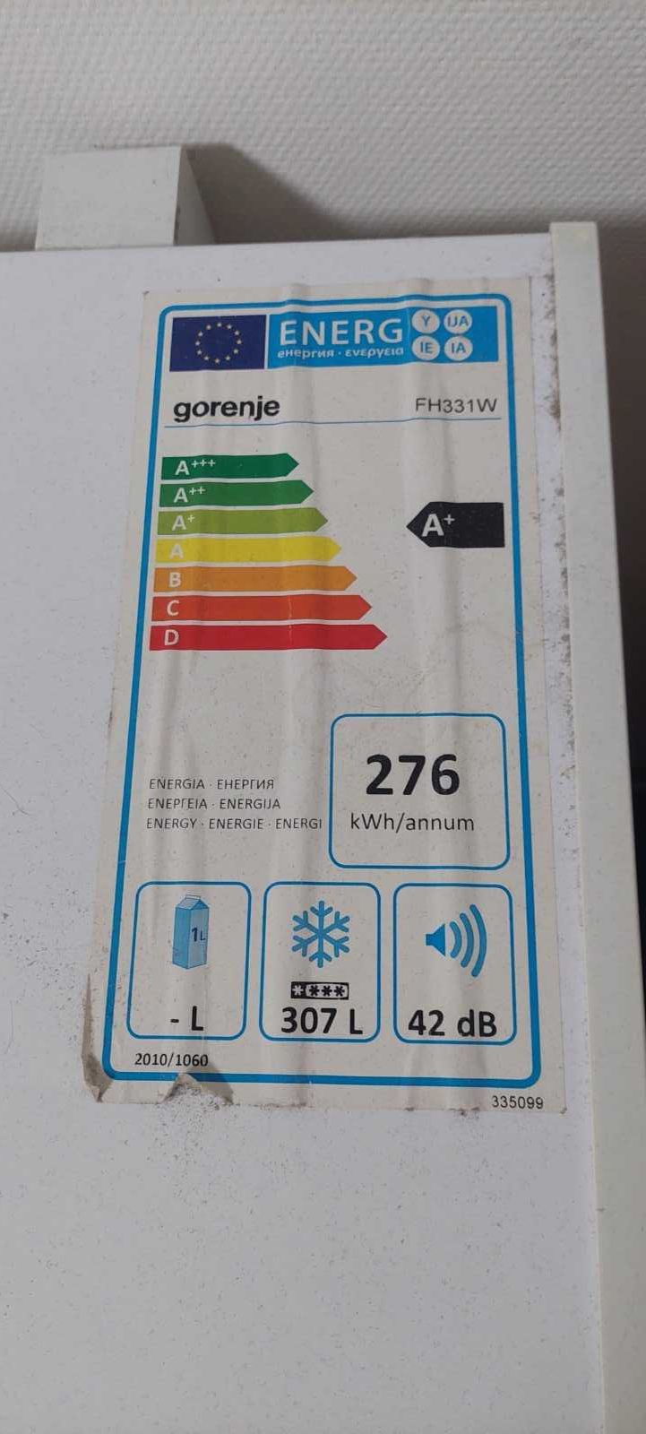 Морозильна скриня; GORENJE