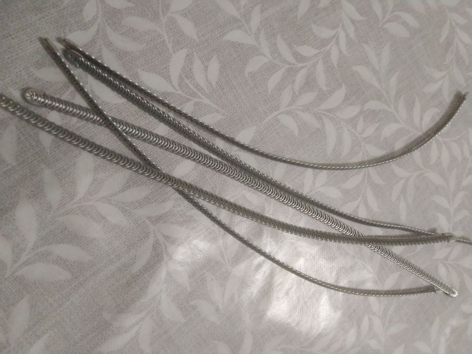 Косточки для корсета, корсажа, грации, 5шт, металлические