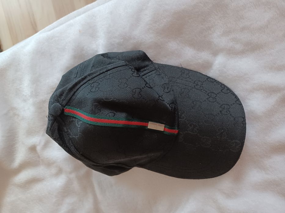 Czapka z daszkiem logo Gucci regulowana