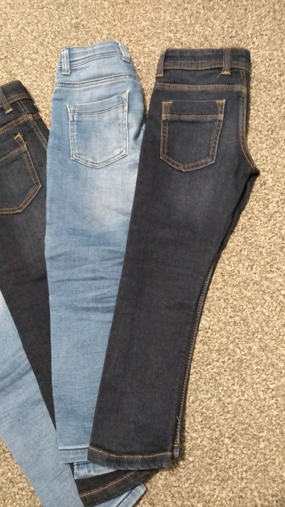 Spodnie chłopięce, jeansy slim 110 C&A