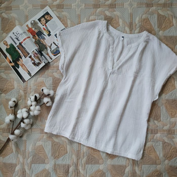 Муслінова блуза Hema, 100% бавовна