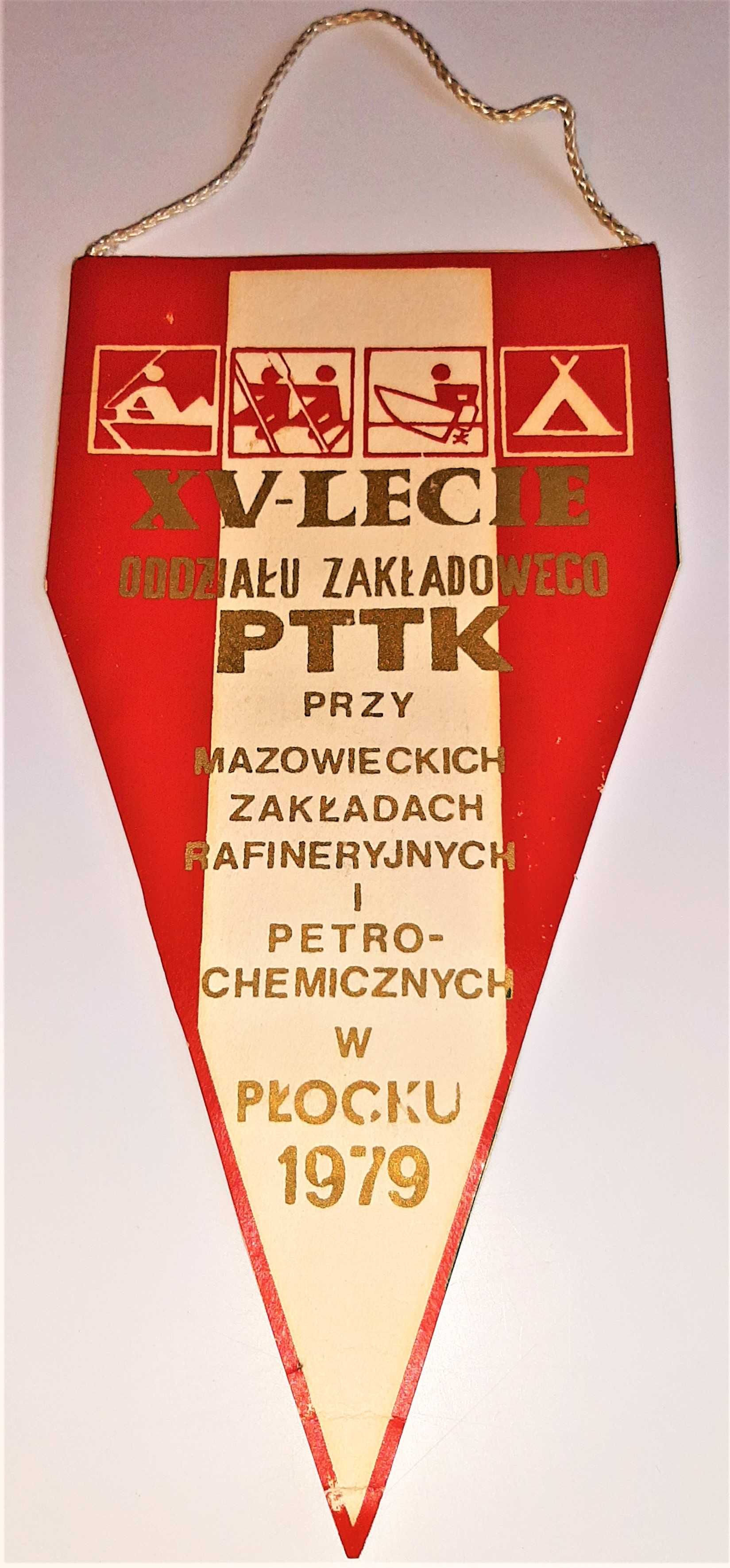 Proporczyk PTTK Płock Mazowieckie Zakłady Rafineryjno Petrochemiczne