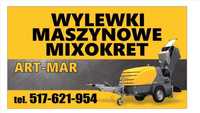 wolne terminy!!! Wylewki/Posadzki maszynowe Mixokretem