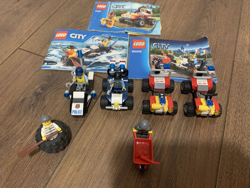 Lego City 4427, 60006, 60126