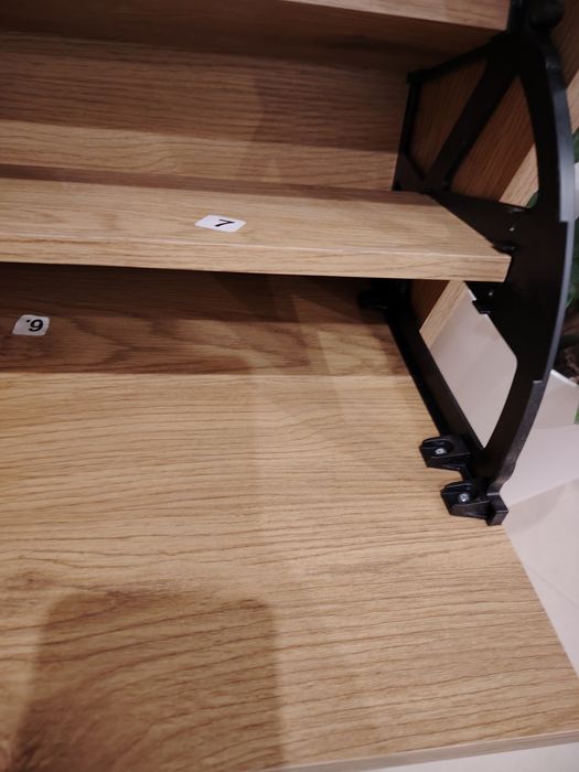 Sapateira alta em madeira