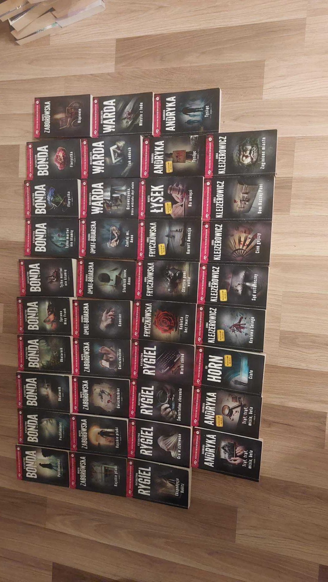 Kolekcja książek "Mistrzynie polskich kryminałów".