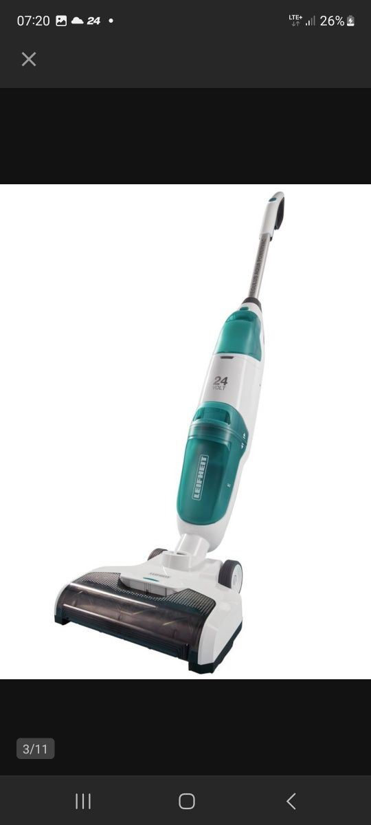 Odkurzacz pionowy Leifheit Regulus Aqua PowerVac - POWYSTAWOWY 100% sp