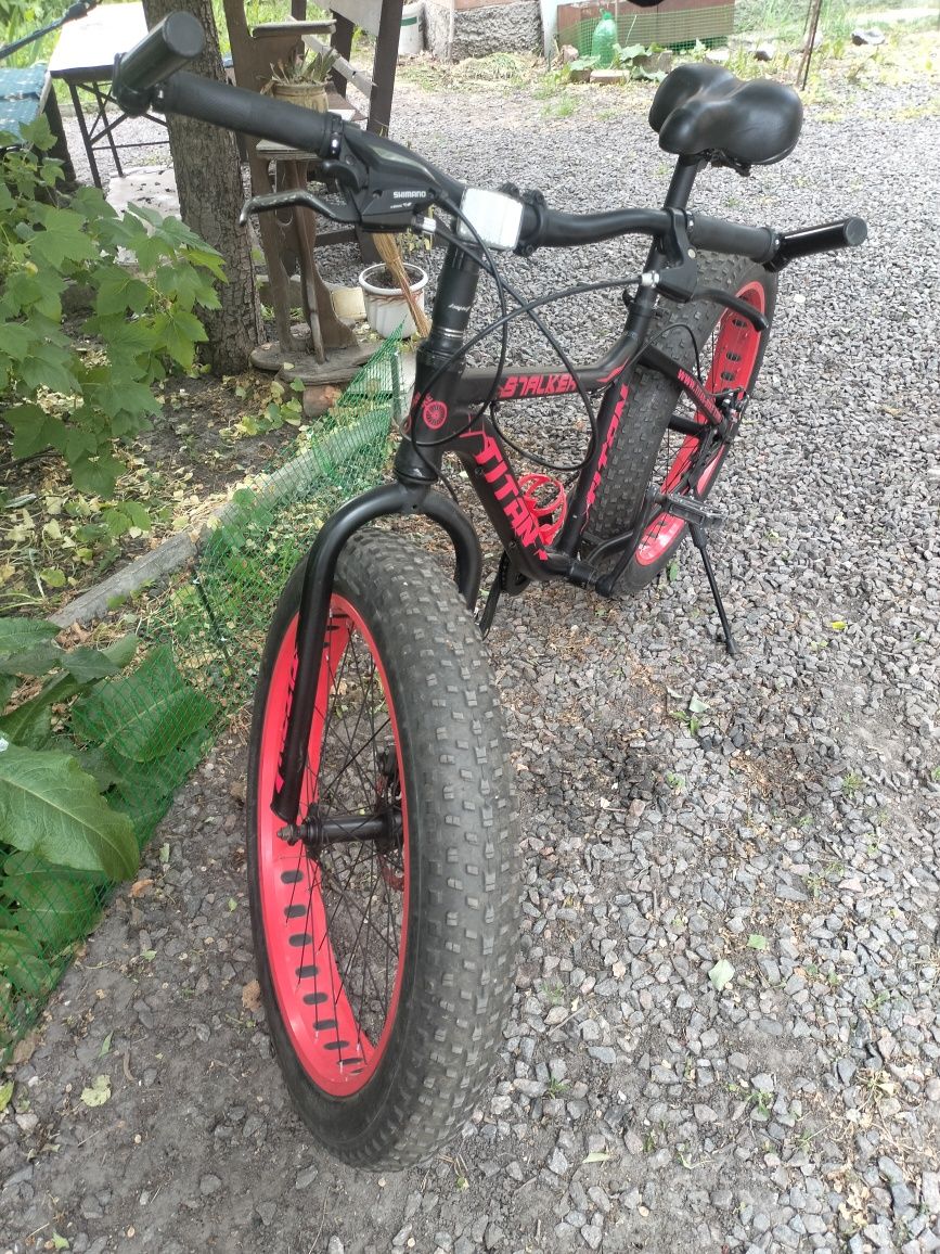 фетбайк,велосипед,колеса 26",майже новий
