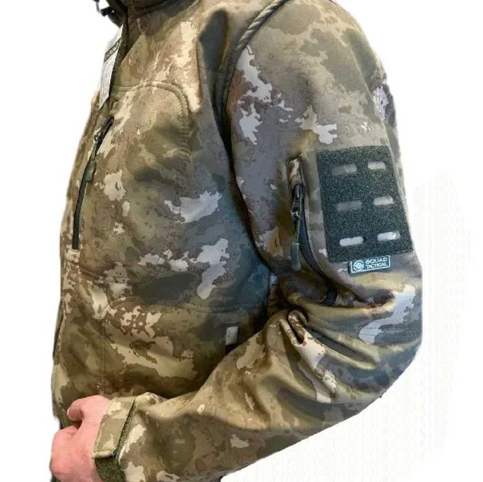 Теплый флисовый костюм куртка и штаны софтшел, костюм soft-shell