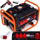Agregat Prądotwórczy Prądu 5200W 7KM 3 FAZY MIEDŹ Generator Sklep