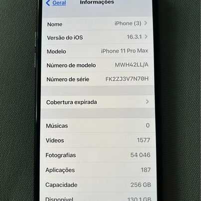 IPHONE 11  pro max COM GARANTIA