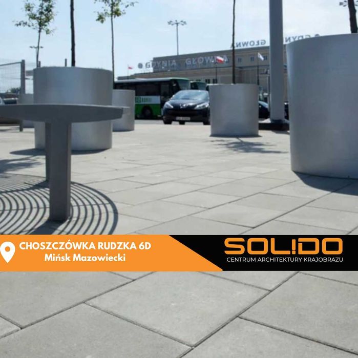 Betonowe płytki chodnikowe / płyta betonowa / chodnikowa 50x50x7 cm