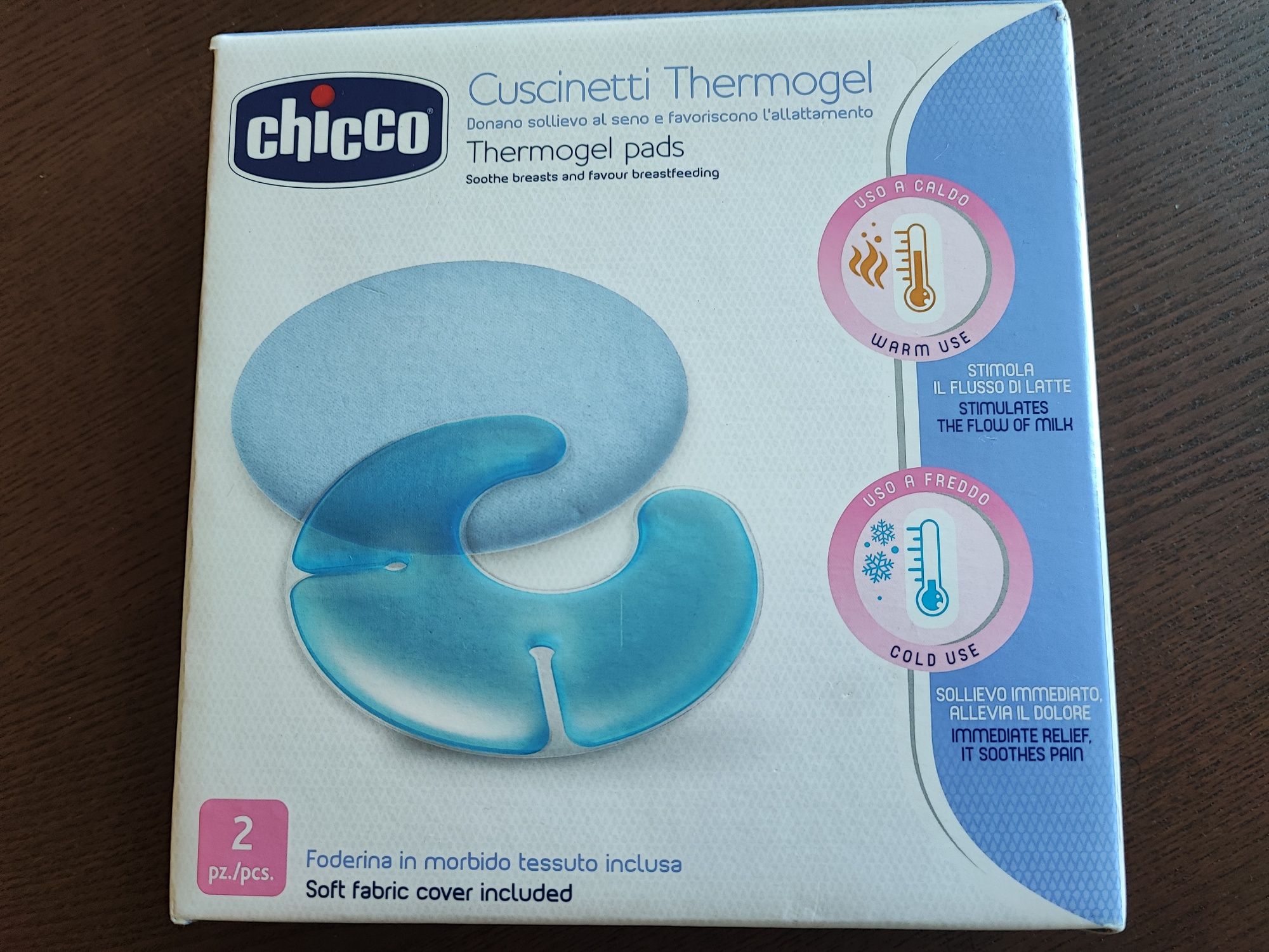 ThermoGel Pads, 2 uds, da Chicco