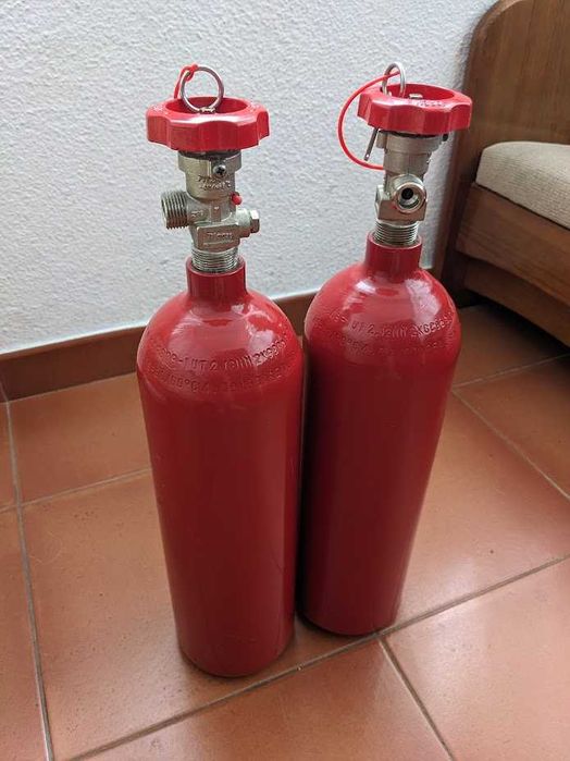 Botija CO₂ 2 kg – Food Grade – Para Cerveja, Aquários, Paintball