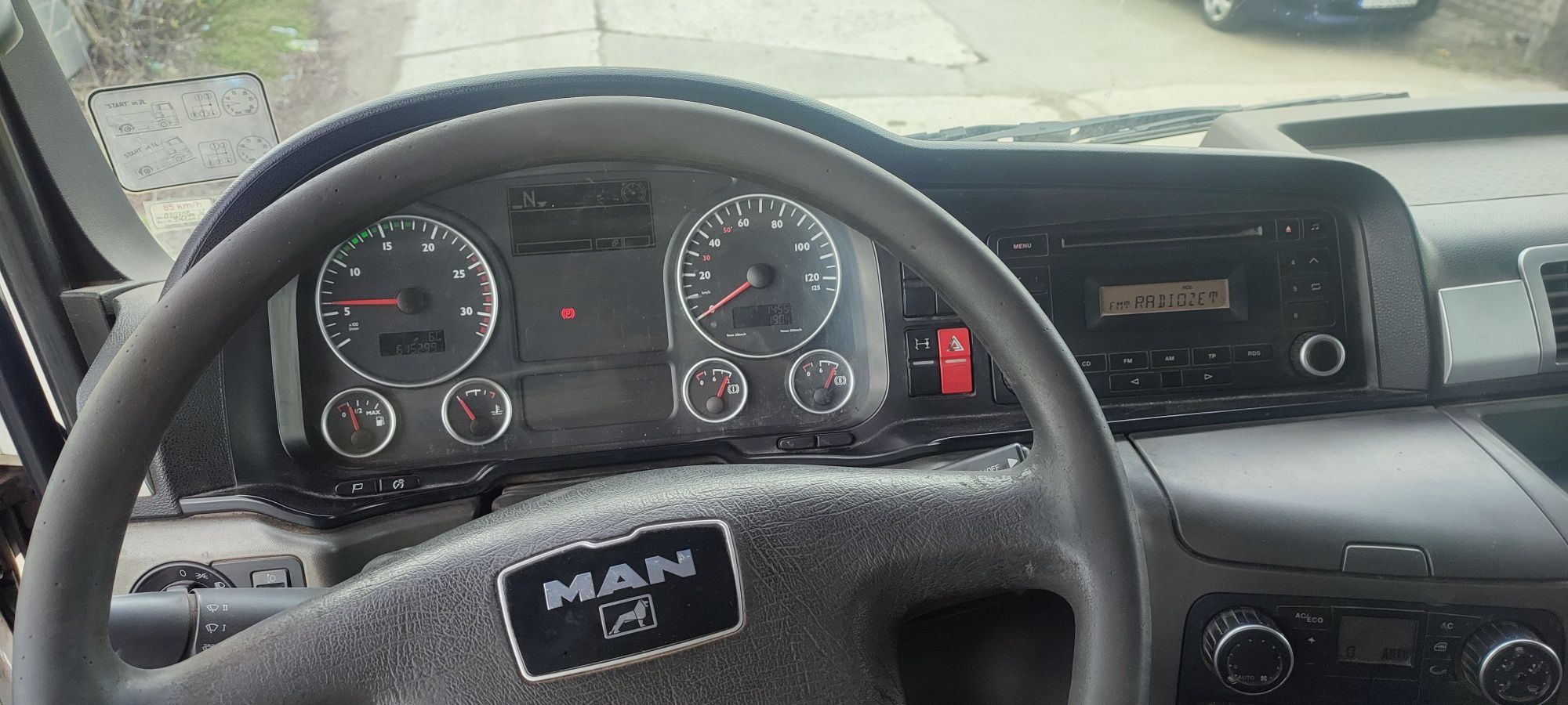 Man TGS 26.440 6x2 Manual 2008r . Oś skrętna!