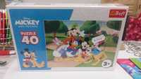 Puzzle "Myszka Mickey i przyjaciele" dla dziecka  - super !