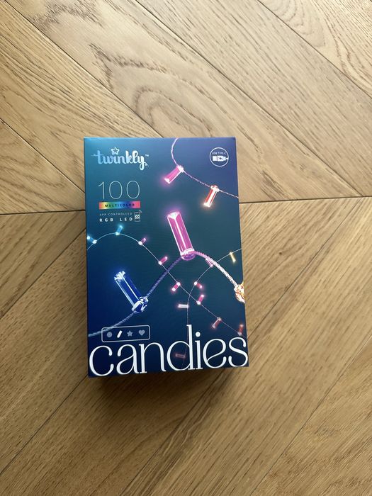 Lampki Twinkly Candies 100 szt. (raz użyte)