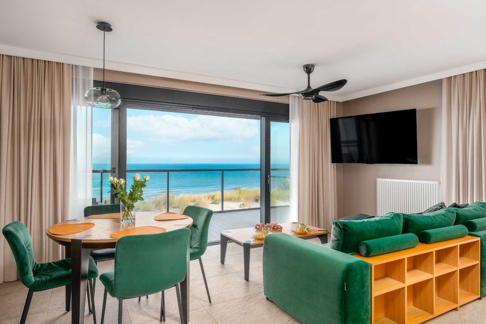 Apartament DUNE frontowy widok na morze w Gardenia Dziwnòw