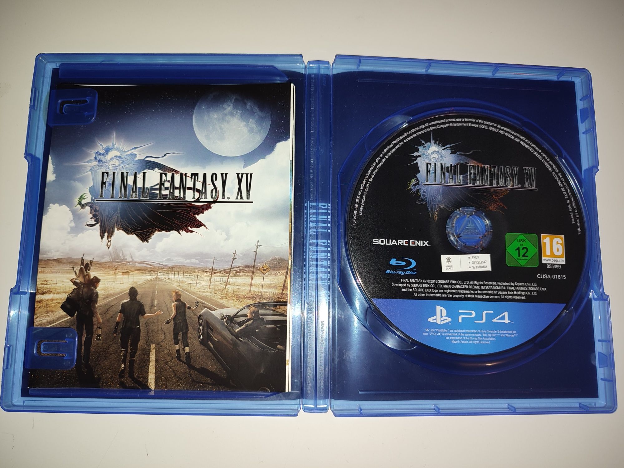 Gra Ps4 Final Fantasy XV gry PlayStation 4 Sniper UFC GTA V Mafia