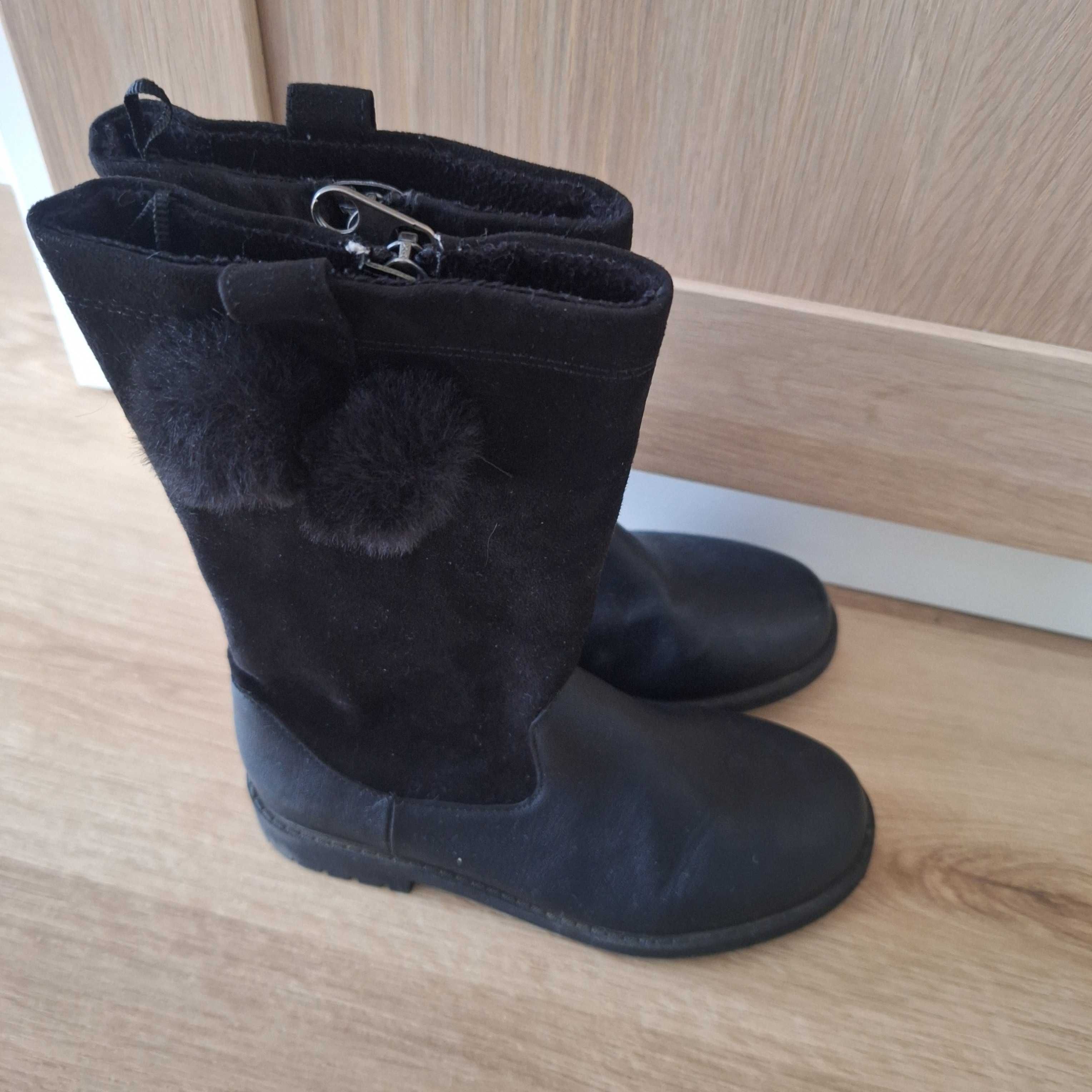 Kozaki h&m r 29 czarne