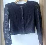 Marynarka bolerko h&m koronka