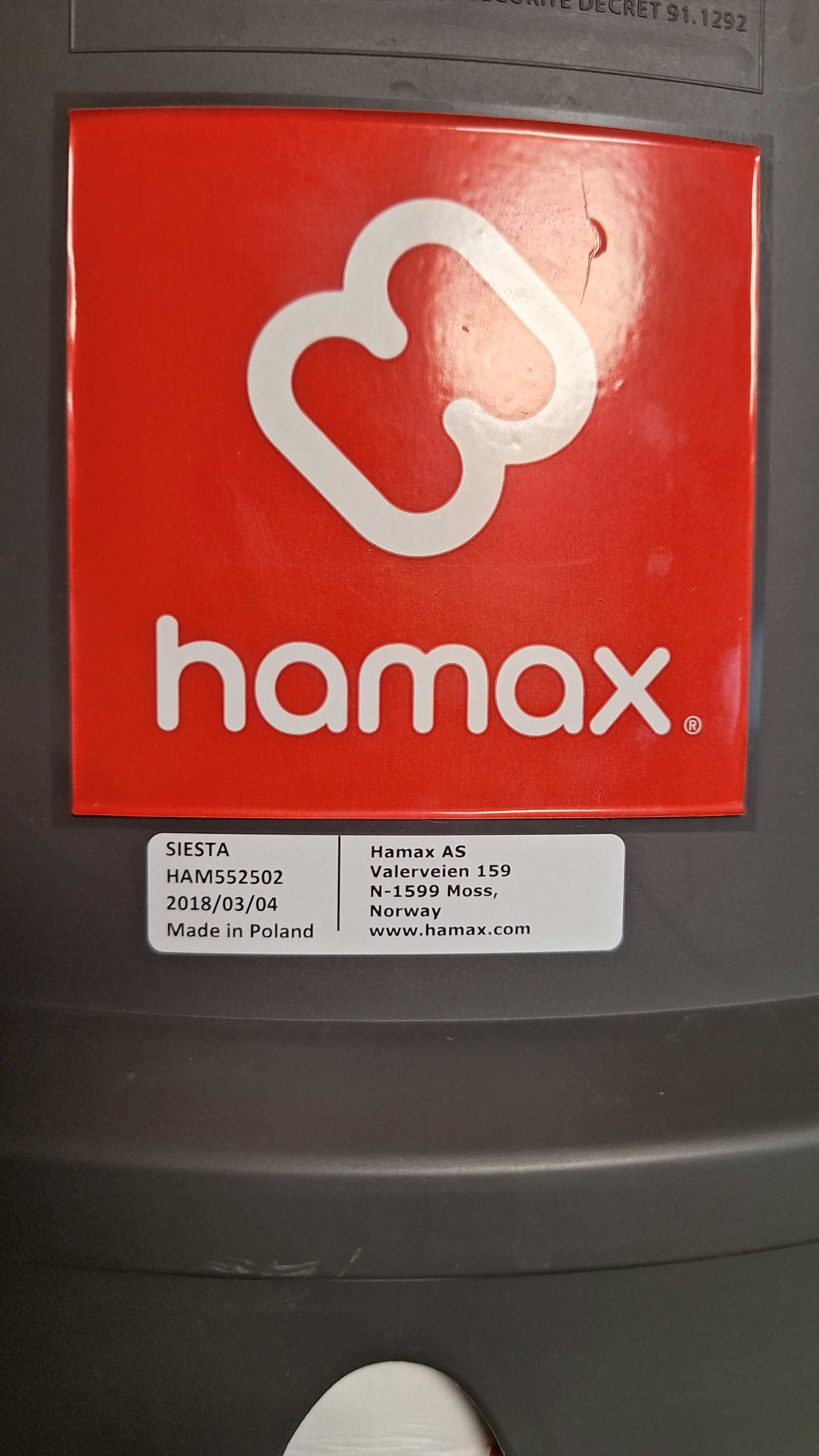 Fotelik rowerowy Hamax Siesta