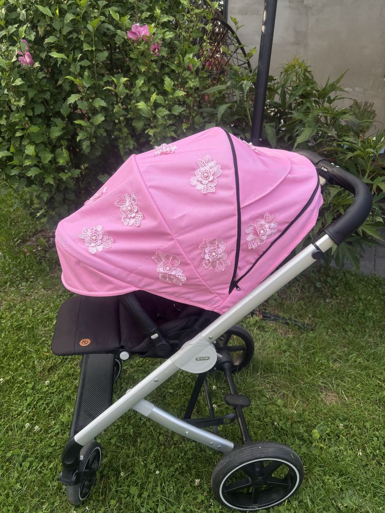 Budka wymienna do wozka Cybex Balios S Lux kwiaty