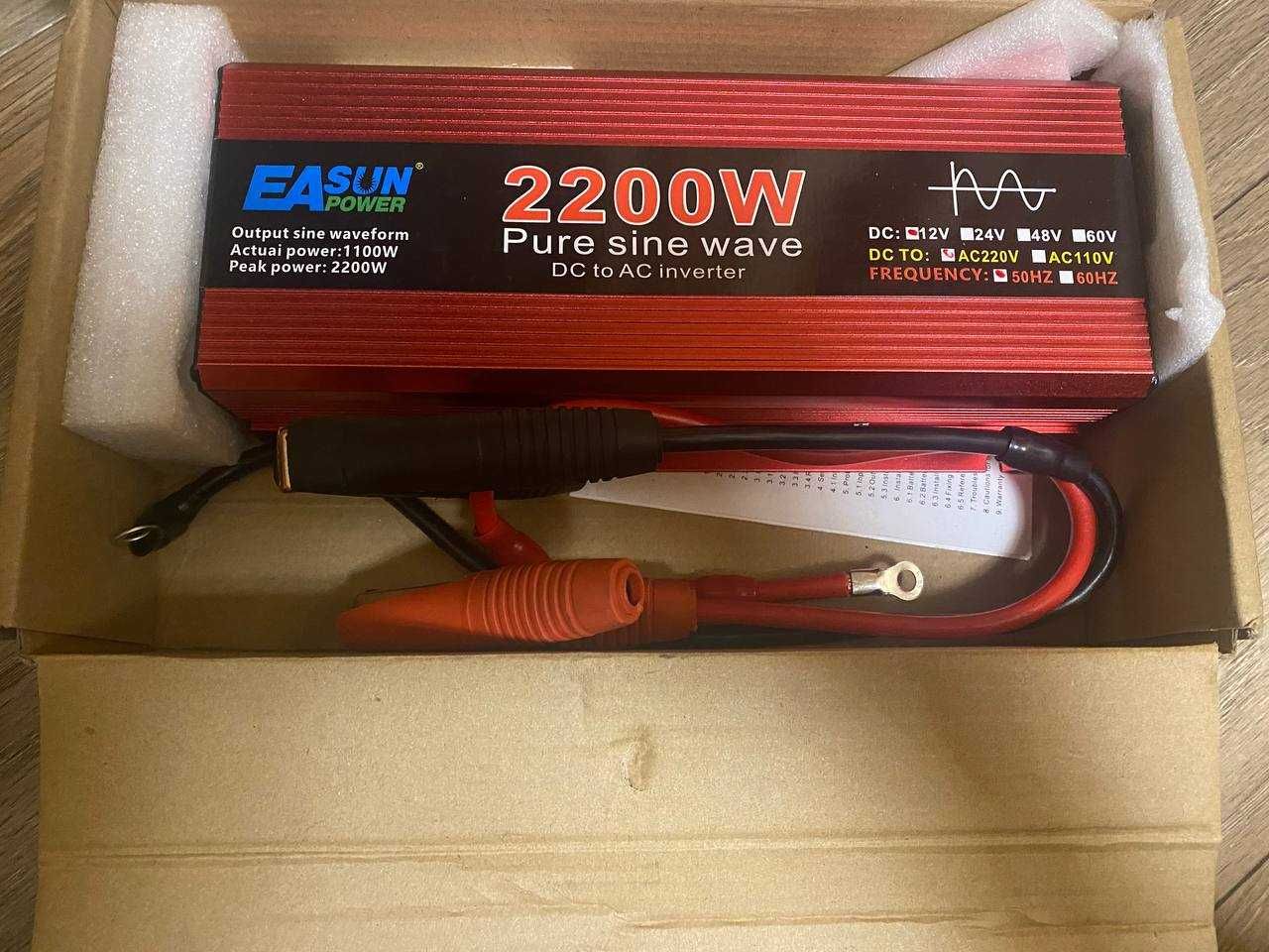 продам інвертор напруги 12V в 220V (2200W)