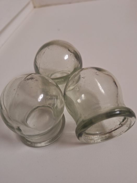 Банки медичні, скляні 13шт