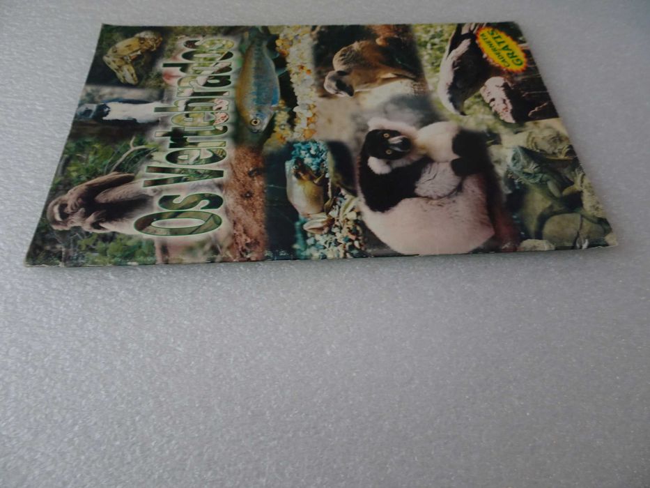 Caderneta de cromos vazia Os Vertebrados