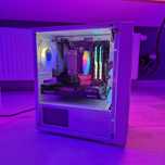 Komputer RX6600/R5 5500/Tuf Gaming/16gb ram/RGB Okazja gamingowy w10p