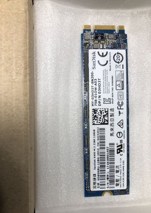 Новий SSD диск SanDisk X400 128GB M.2 2280 SATA3 MLS