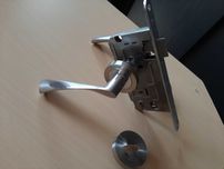 klamka drzwiowa drzwi pokojowych zamek wpuszczany DRE