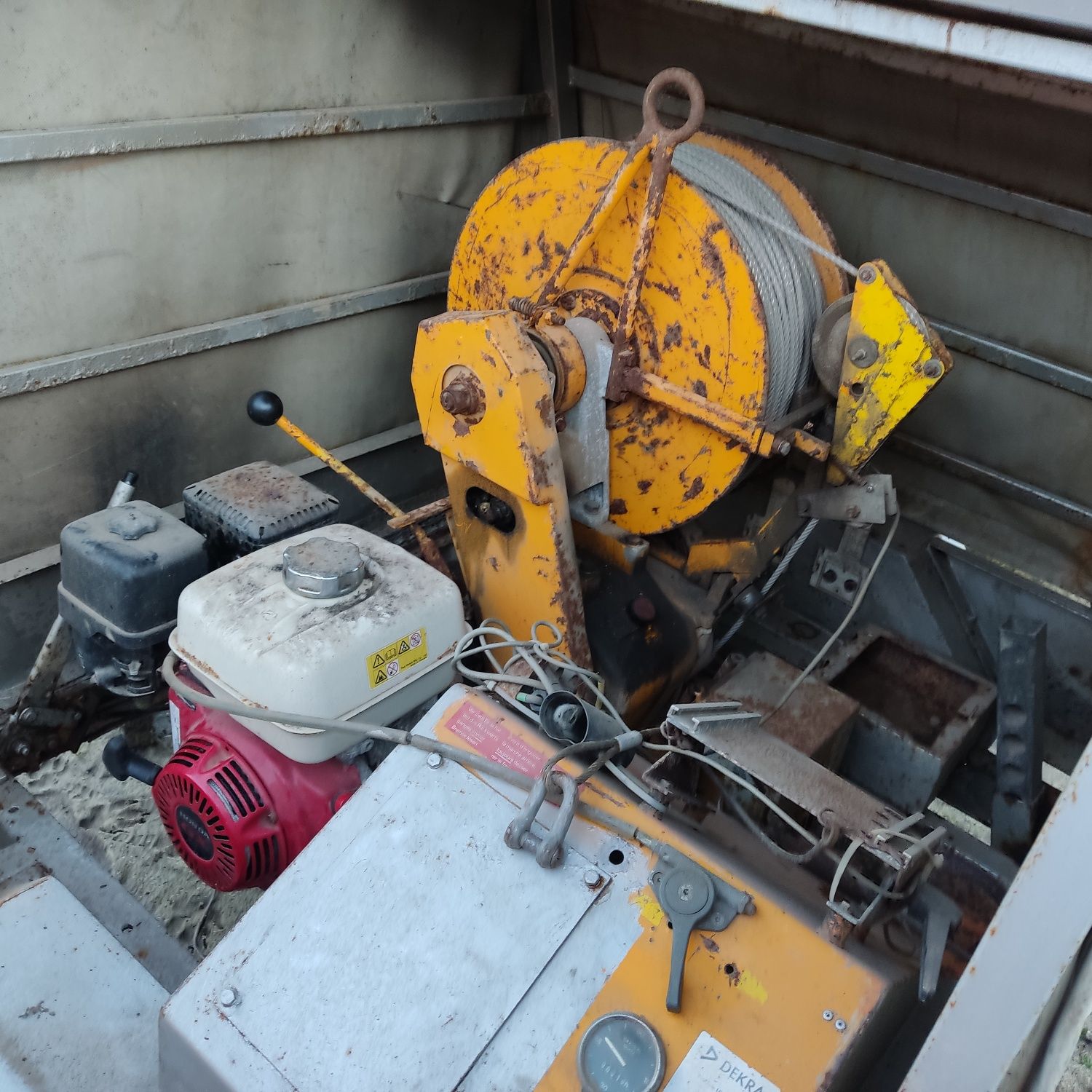 Wciągarka kablowa Vetter 20 KN TRANSPORT