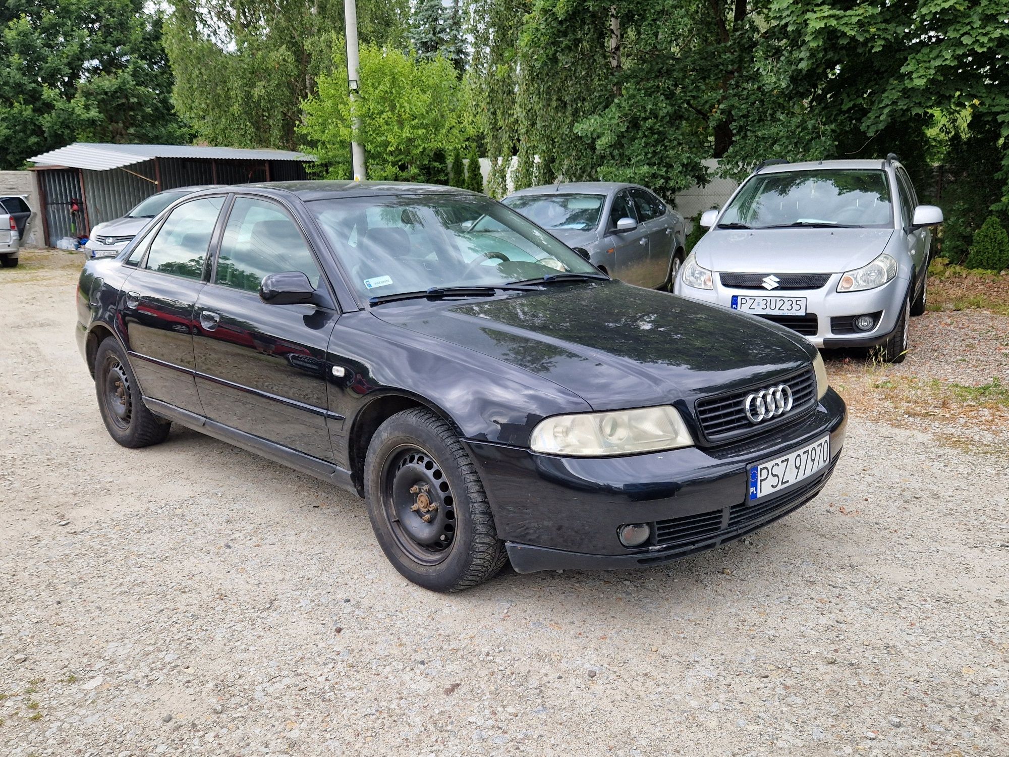 Audi A4*1.9TDI*Sedan*Skóry*Klima*Czarna *Zarejestrowana