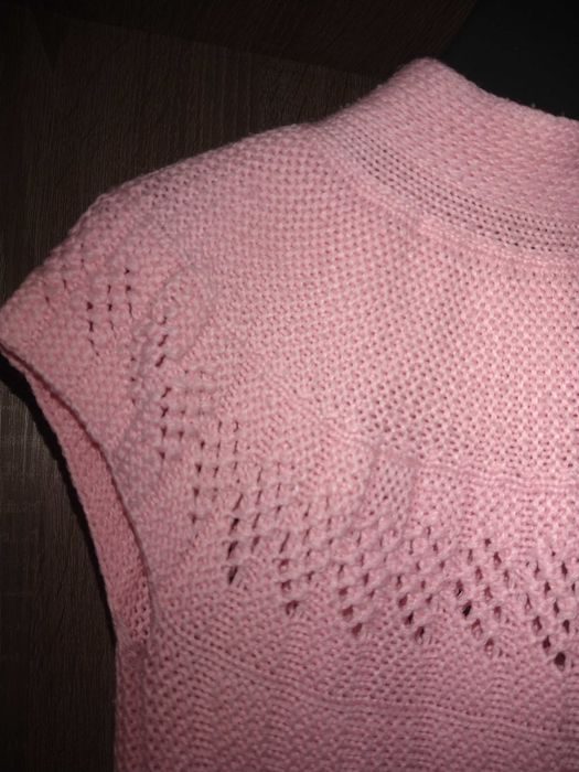 Кофта болеро накидка для девочки "Hello Kitti" 5 - 6 лет, рост 116см