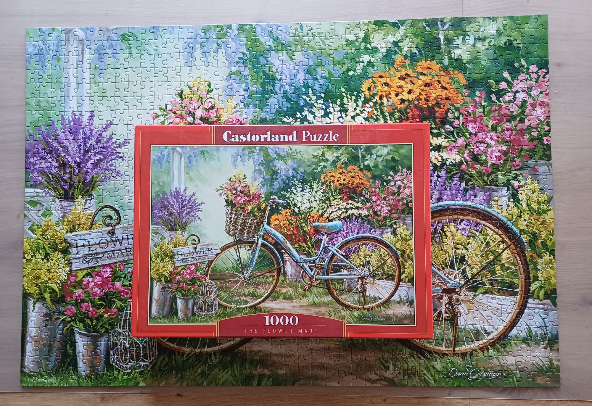 Sprzedam puzzle 1000sztuk