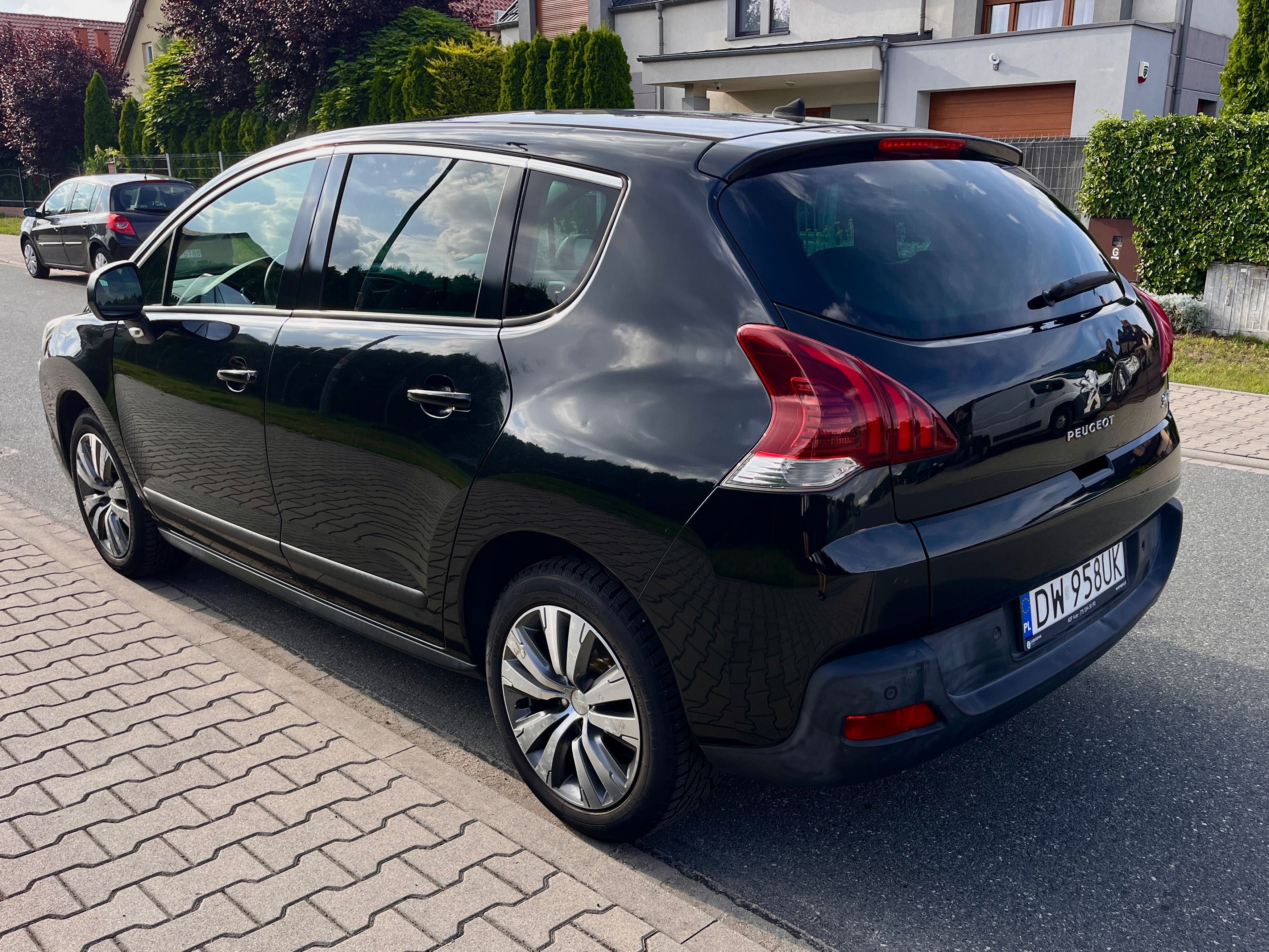 Peugeot 3008 ACTIVE 1.6 VTI 120KM Czarny metalik | Bogate wyposażenie