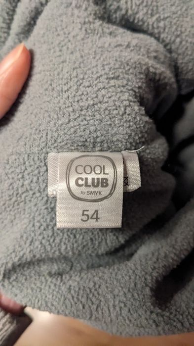 Czapka zimowa ocieplana polarem Cool Club rozmiar 54