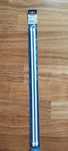 Karnisz, pręt do zazdrostek rozsuwany Gardinia biały, 60-75cm, komplet