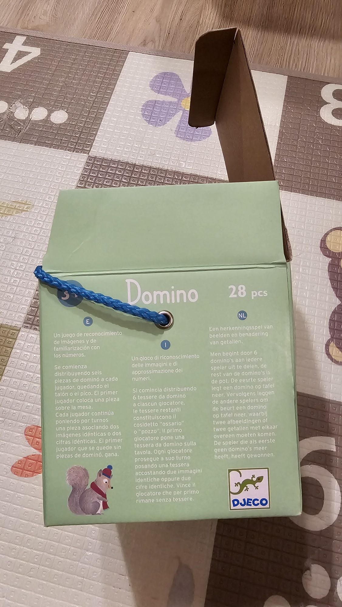 Domino Djeco Zwierzątka 3+