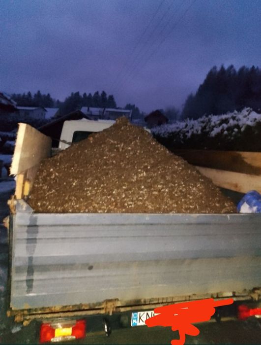 nawóz obornik kurzenice przyczepa wywrotka