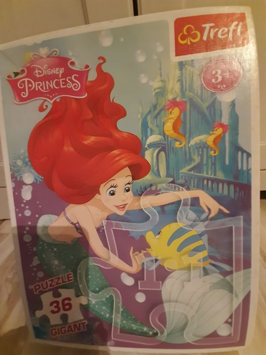 Puzzle gigant disney arielka