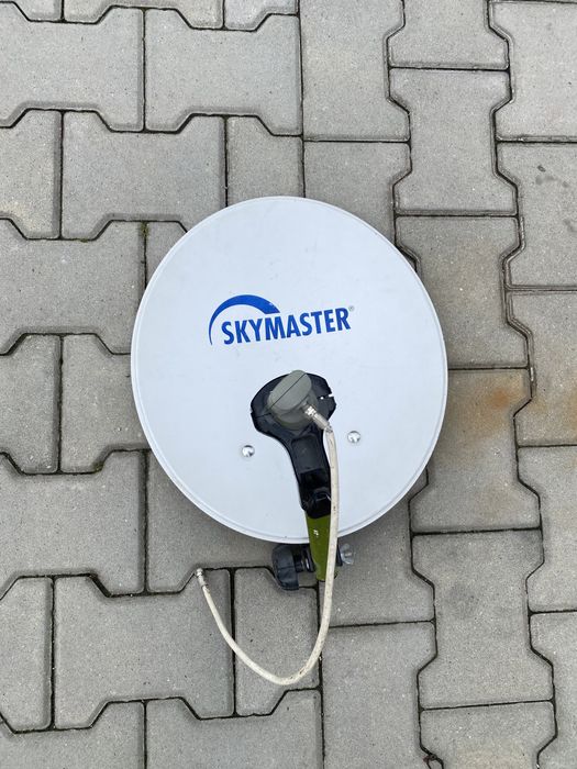 Antena satelitarna skymaster z konwerterem