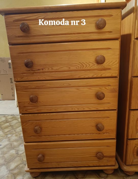 Komplet mebli sosnowych