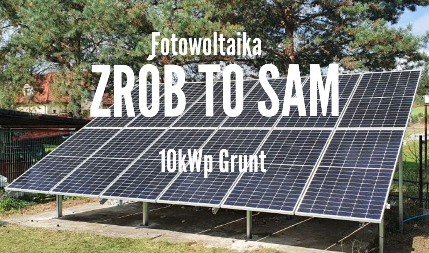 Longi Zestaw DIY 10kWp panele słoneczne na GRUNT Bifacial1