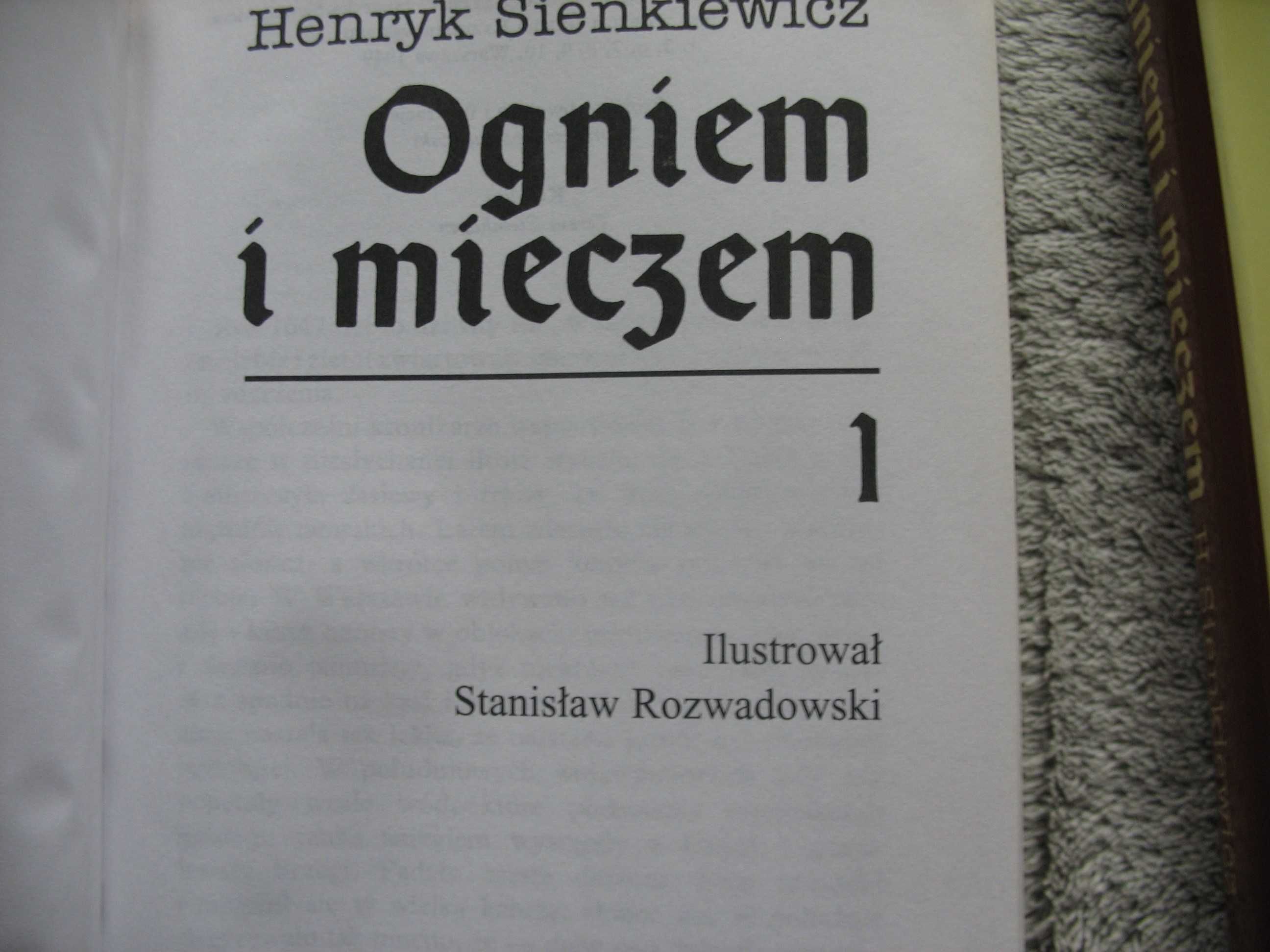 Ogniem i mieczem Sienkiewicz