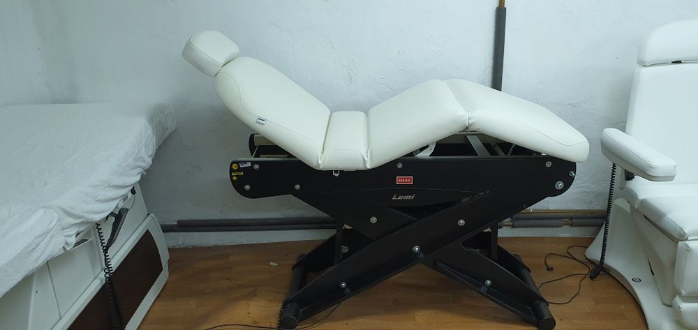 Łóżko kosmetyczne,fotel kosmetyczny,wellness Ionto comed,gharieni,lemi