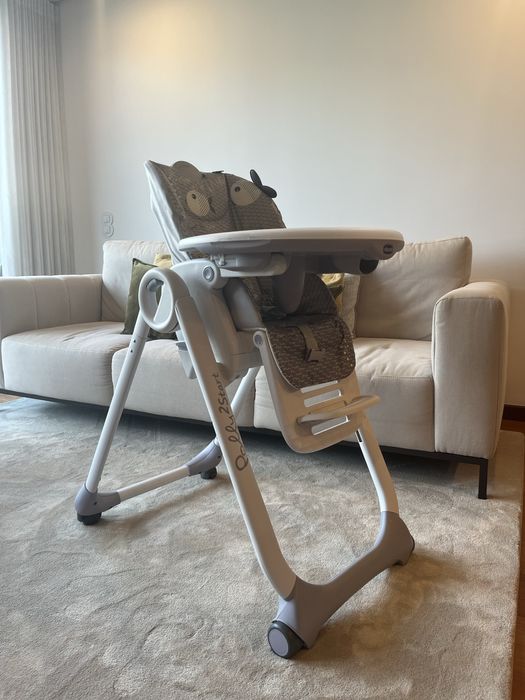 Cadeira alta Polly2start Dots - Chicco