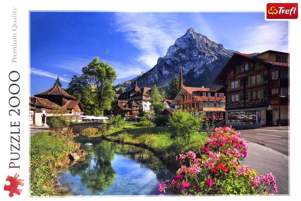 Puzzle 2000 elementów. Alpy latem. Trefl. Nowy Produkt